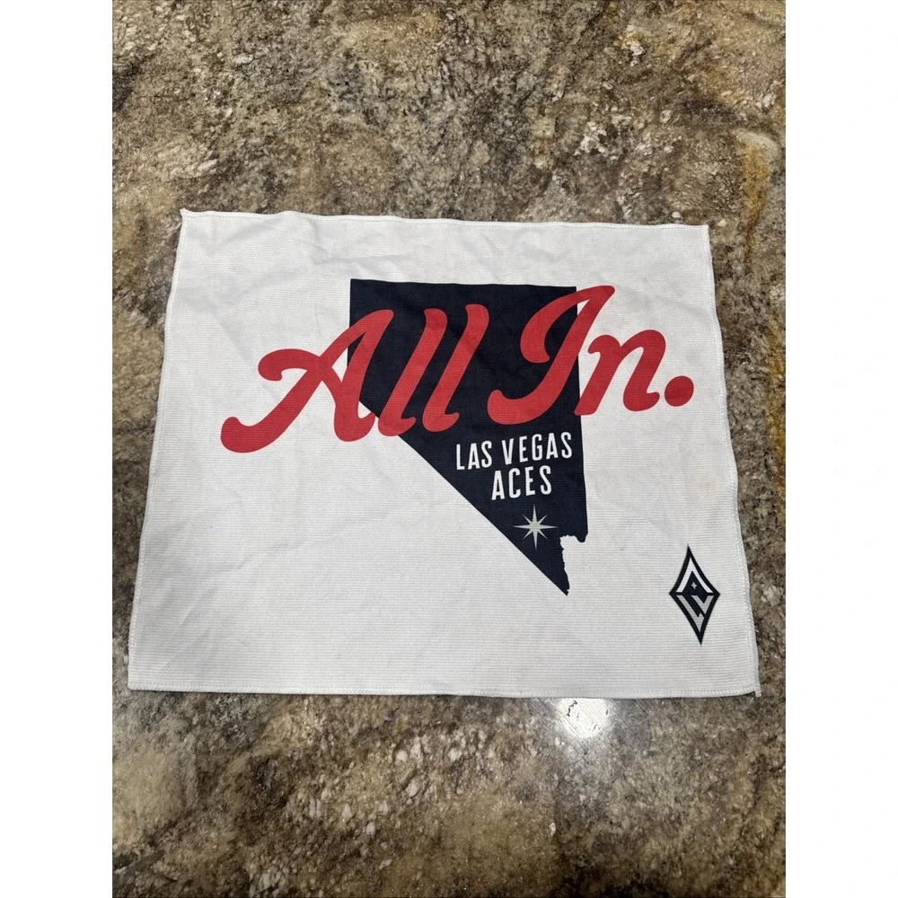 Las Vegas Aces WNBA Semifinal Playoff Towel 15x17in vs NY Liberty 10/6/24